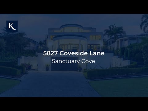 5827 Coveside Lane, Sanctuary Cove | Gold Coast Real Estate | Queensland | Kollosche