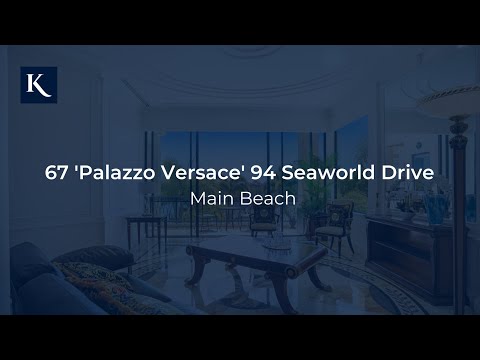 Condo 67 'Palazzo Versace' 94 Seaworld Drive, Main Beach