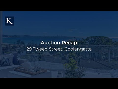 Auction Recap 29 Tweed Street, Coolangatta | Gold Coast Real Estate | Queensland | Kollosche