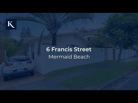 6 Francis Street, Mermaid Beach | Gold Coast Real Estate | Kollosche