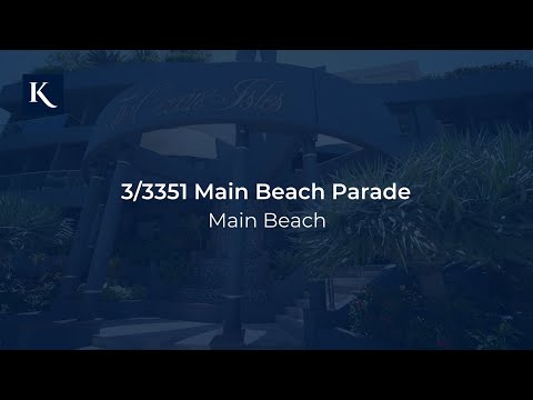 3 'The Ocean Isles', 3351 Main Beach Parade, Main Beach