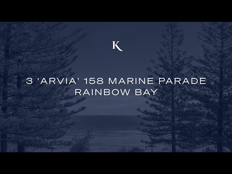 3 'Arvia', 158 Marine Parade, Rainbow Bay | Gold Coast Real Estate | Kollosche