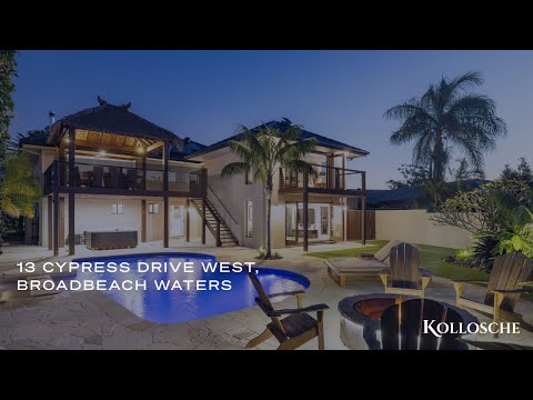 13 Cypress Drive West, Broadbeach Waters | Gold Coast Prestige Property | Kollosche
