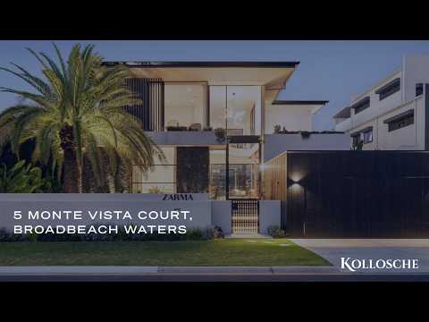 ZARMA: 5 Monte Vista Court, Broadbeach Waters | Gold Coast Real Estate | Kollosche